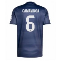 Stroje piłkarskie Real Madrid Eduardo Camavinga #6 Koszulka Wyjazdowej 2025-26 Krótki Rękaw